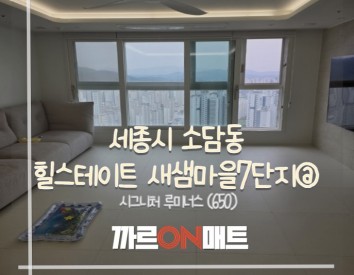 세종시 새샘마을7단지@//시그니처 루미너스(650)