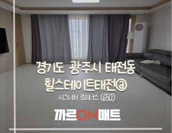 경기도 광주시 힐스테이트태전@//시그니처 루미너스(650)