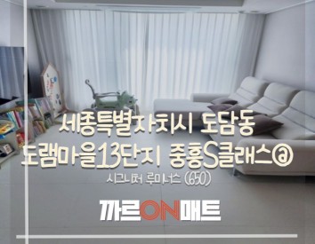 세종시 도램마을13단지@//시그니처 루미너스(650)